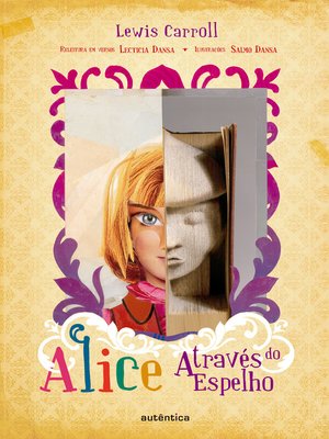 cover image of Alice através do espelho